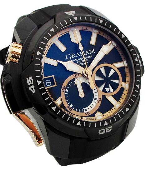 Graham Chronofighter Prodive 2CDAZ.B04A Replica Watch